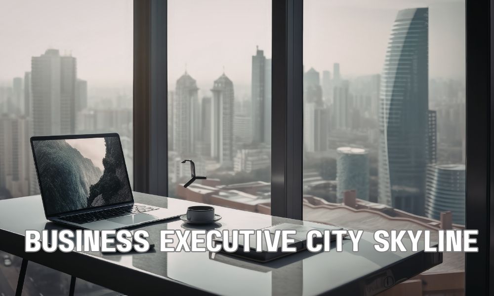 Business Executive City Skyline