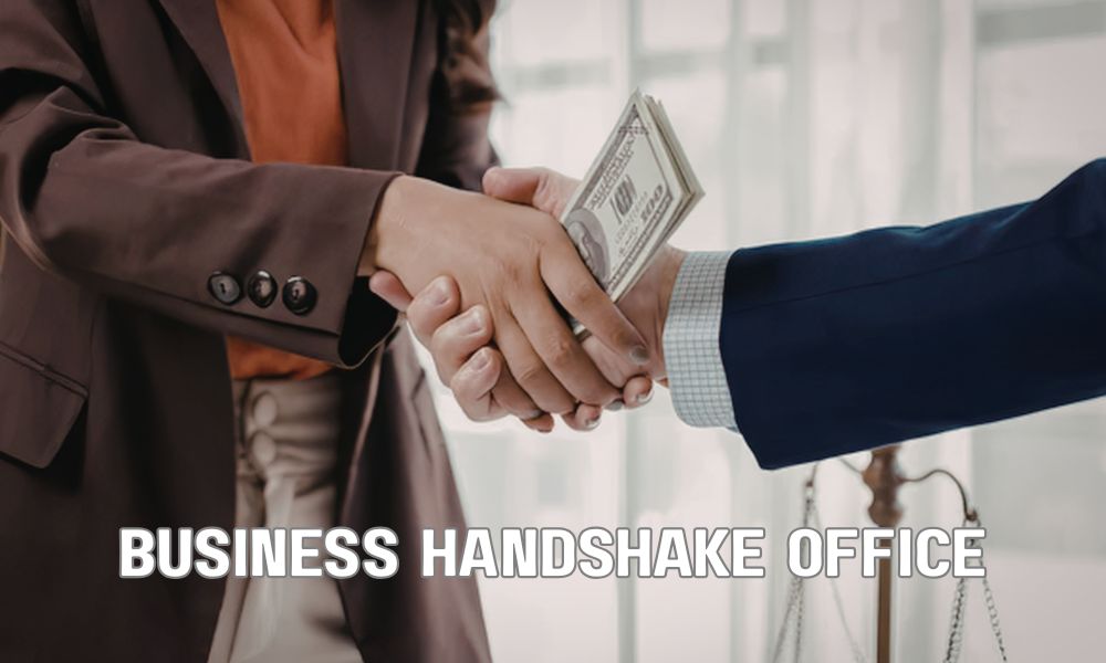 Business Handshake Office