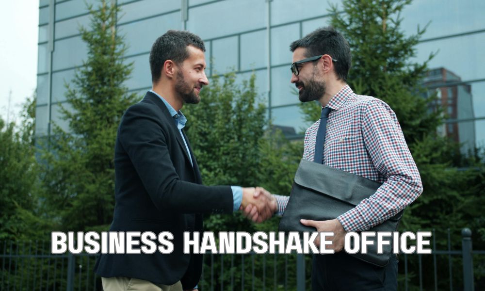 Business Handshake Office