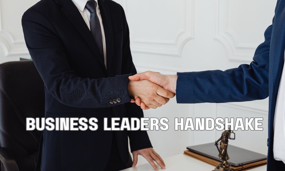 Business Leaders Handshake