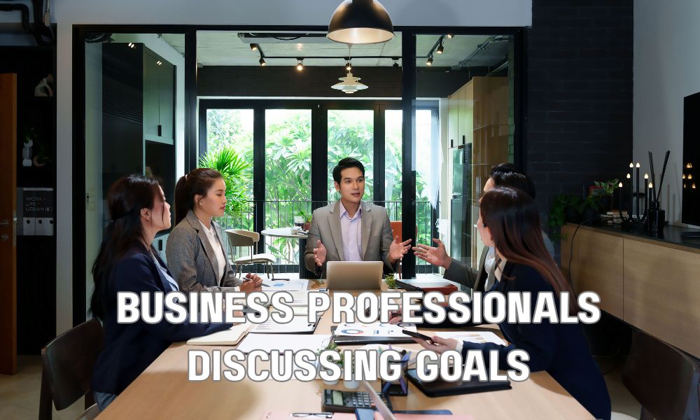 Business Professionals Discussing Goals