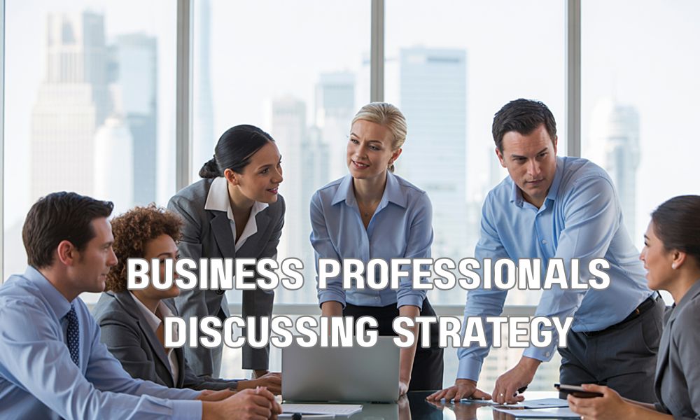 Business Professionals Discussing Strategy 1