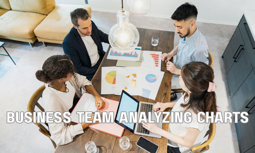 Business Team Analyzing Charts