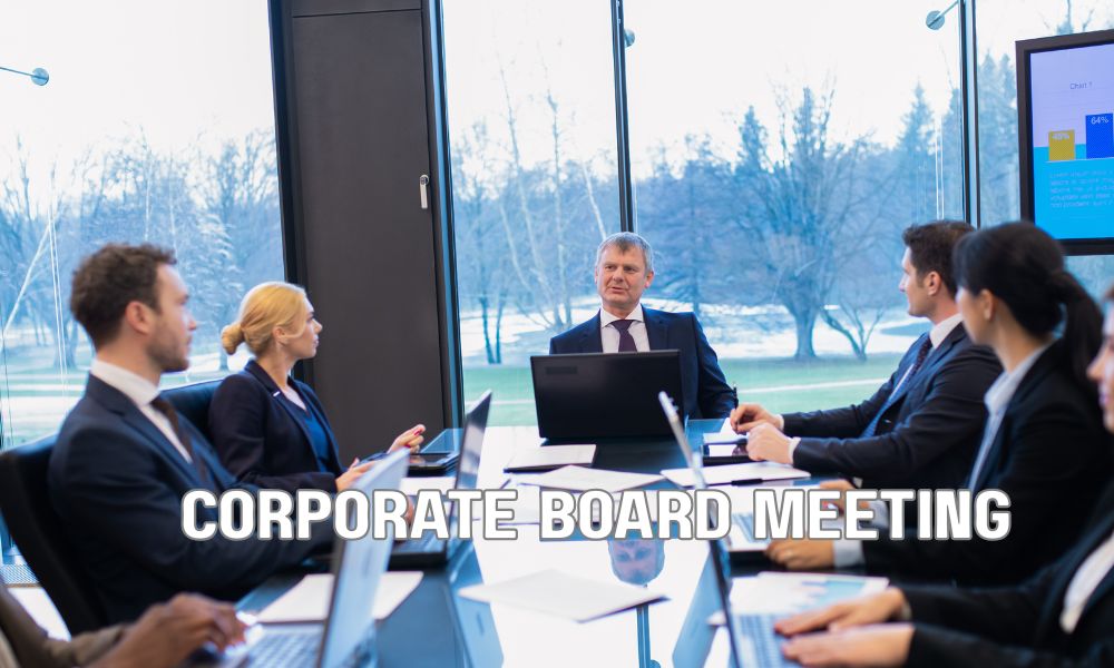 Corporate Board Meeting 1
