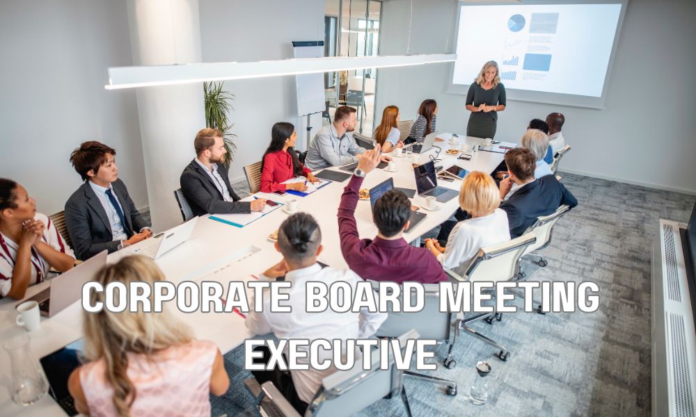 Corporate Board Meeting Executive