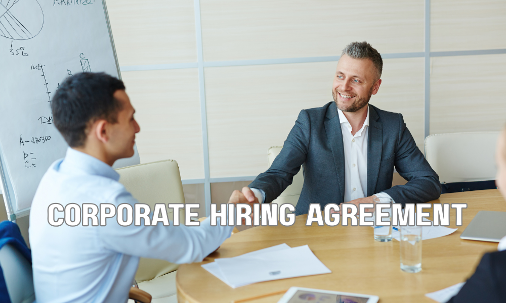 Senior executive reviewing a job offer during salary negotiation while considering competing employment opportunities.