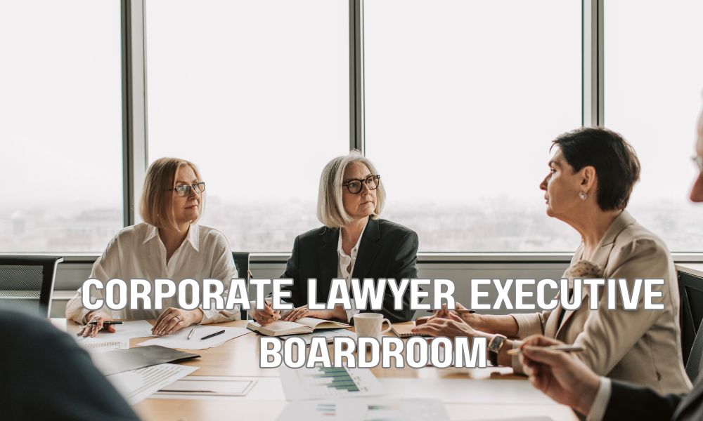 Corporate Lawyer Executive Boardroom