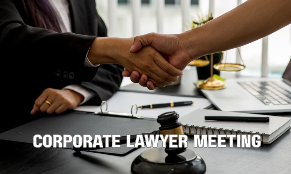Corporate Lawyer Meeting