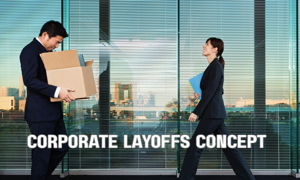 Corporate Layoffs Concept