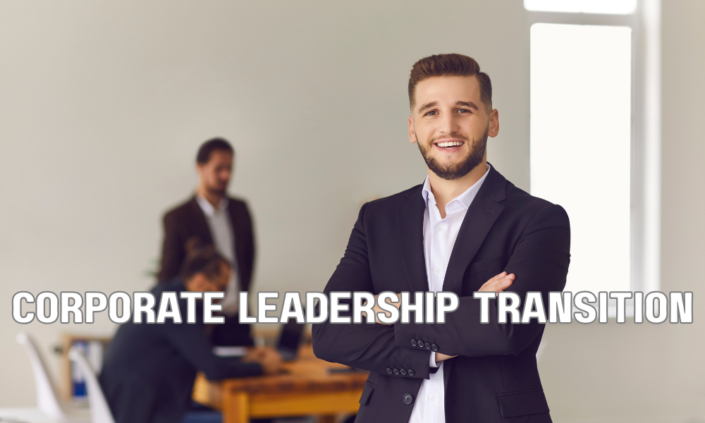 Corporate leadership transition after a successful business deal
