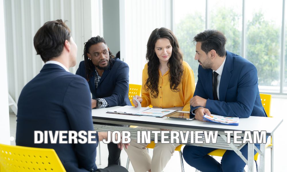 Diverse Job Interview Team