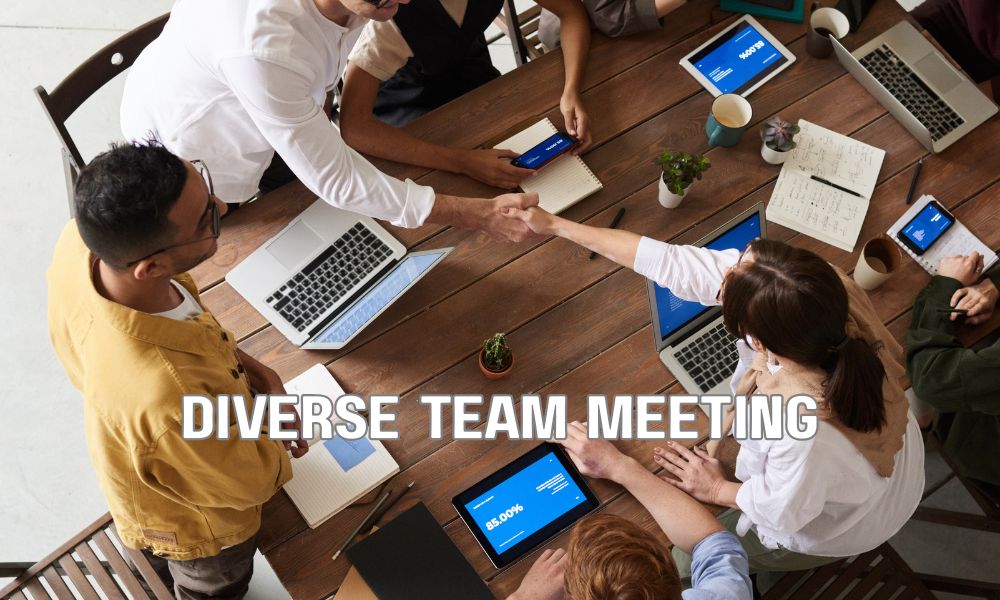 Diverse Team Meeting