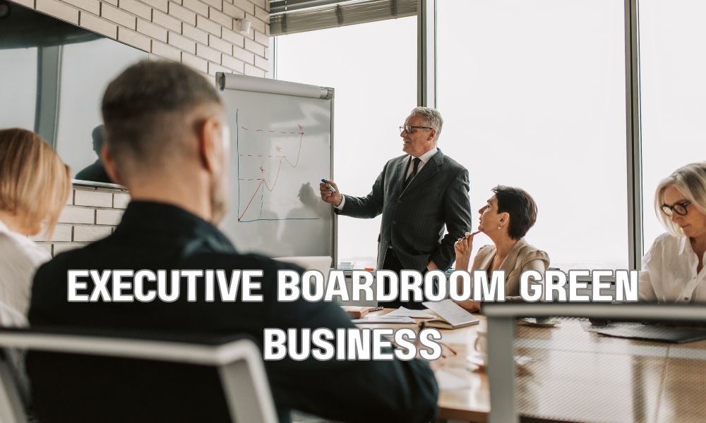 Executive Boardroom Green Business