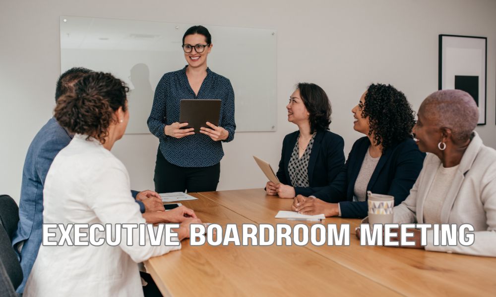 Executive Boardroom Meeting