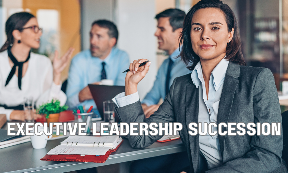 Corporate leadership team planning executive succession as aging directors approach retirement in the United States.