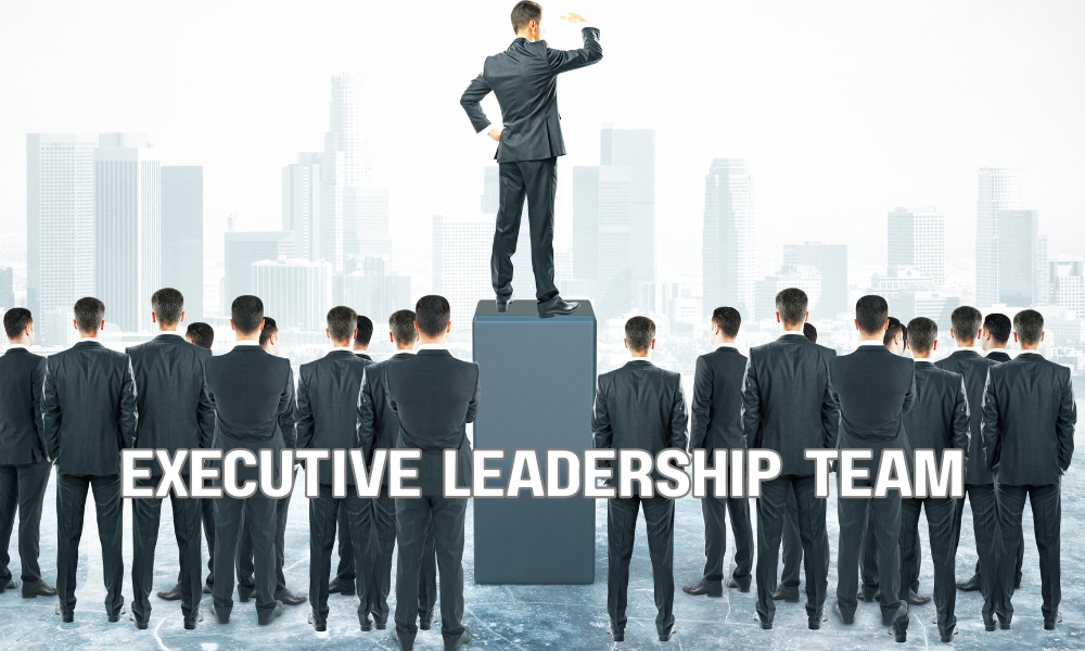 Executive leadership team planning post-acquisition integration and talent retention