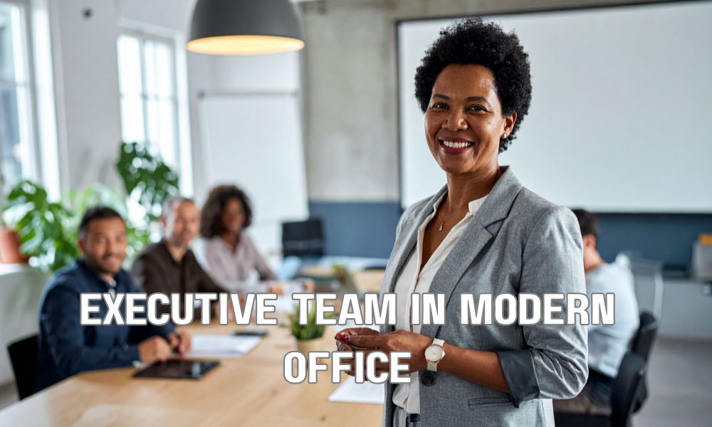Executive Team In Modern Office