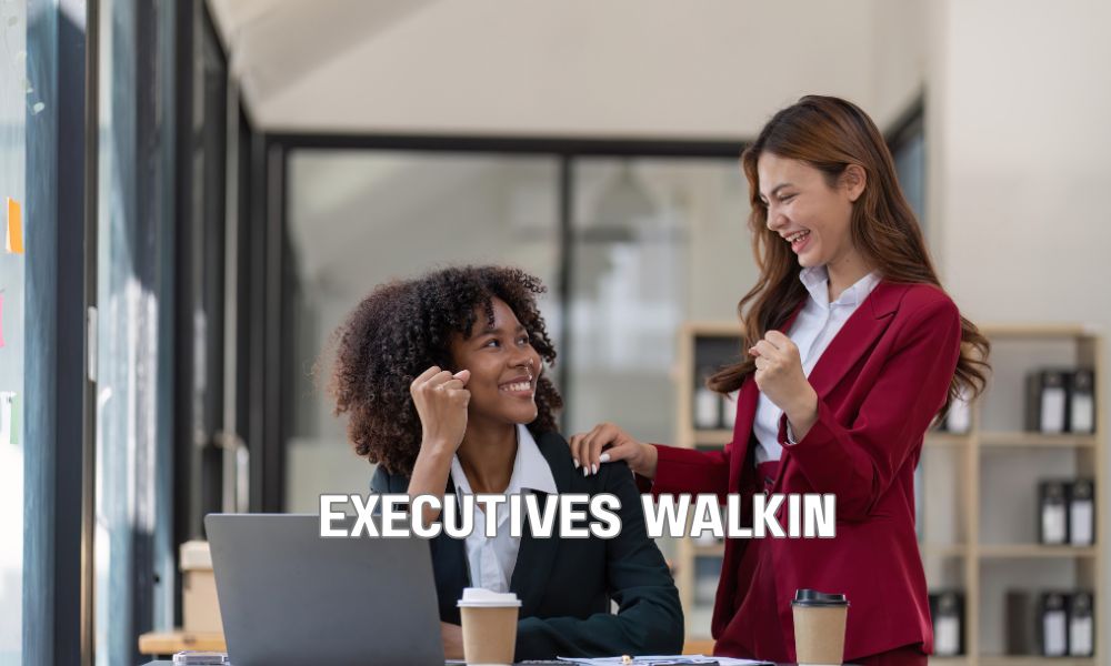 Executives Walkin