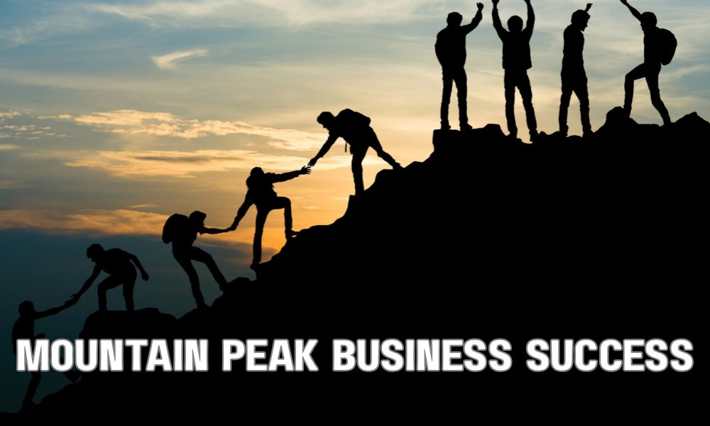 Mountain Peak Business Success