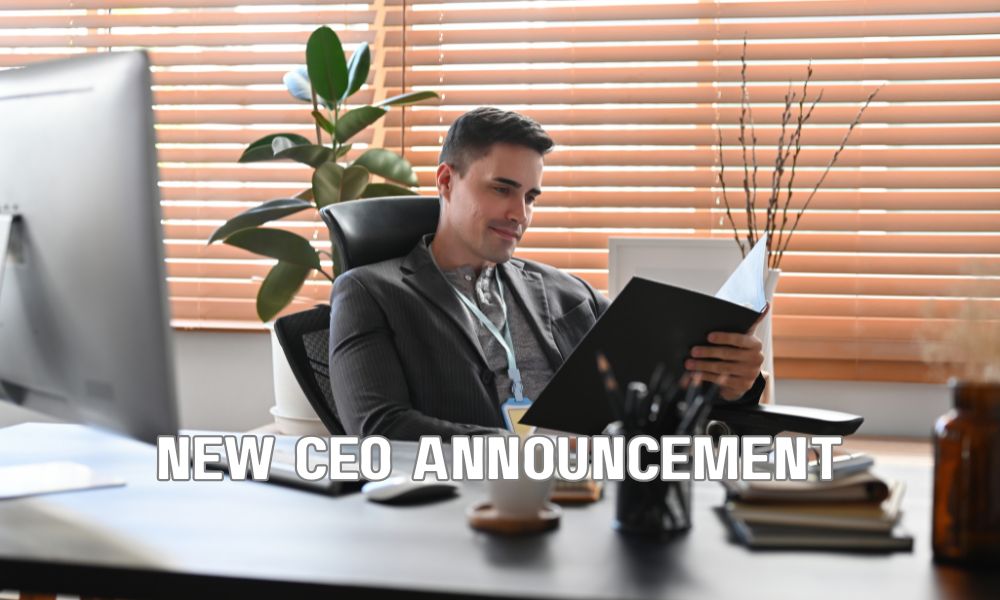New CEO Announcement 1