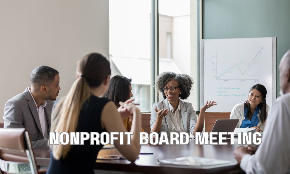 Nonprofit Board Meeting