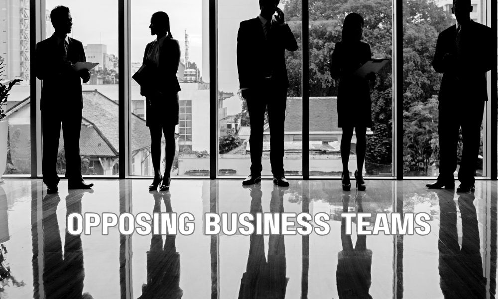 Opposing Business Teams