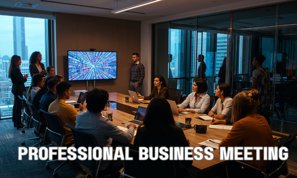 Professional Business Meeting