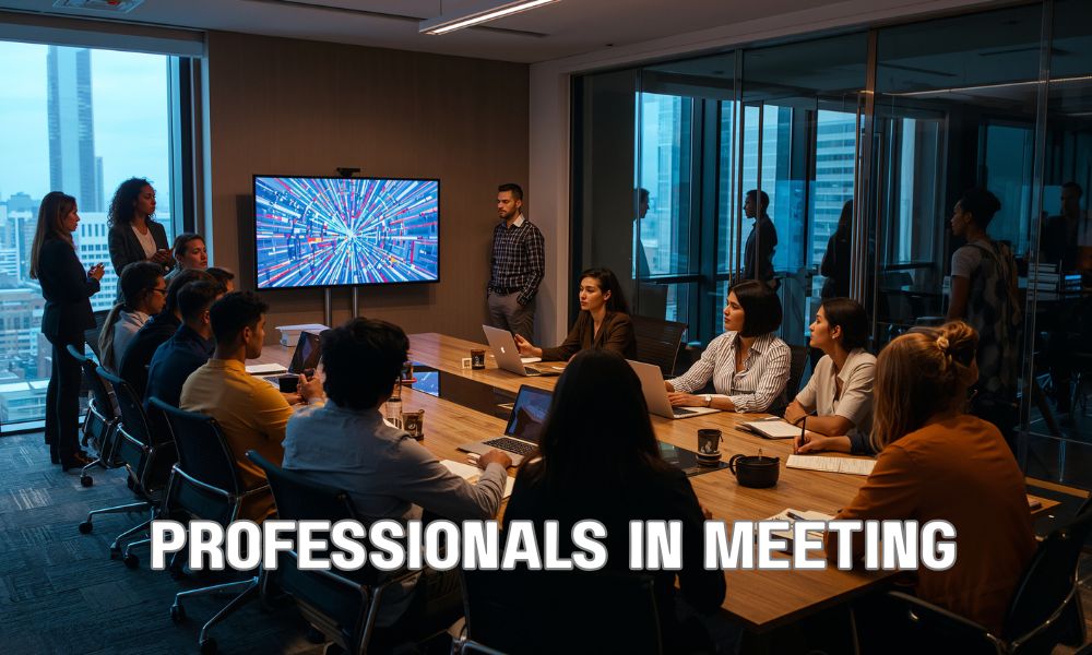Professionals In Meeting