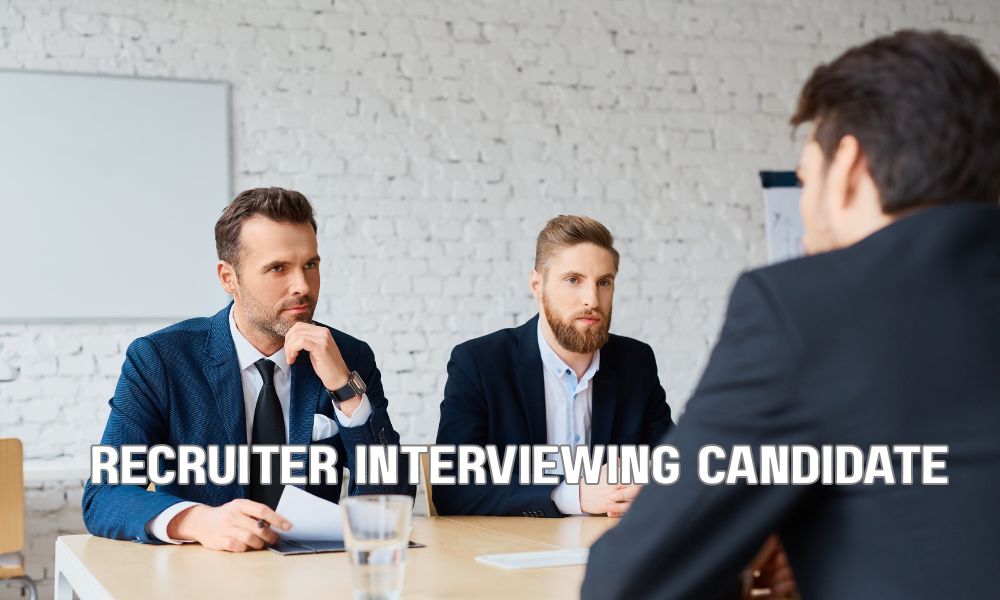 Recruiter Interviewing Candidate