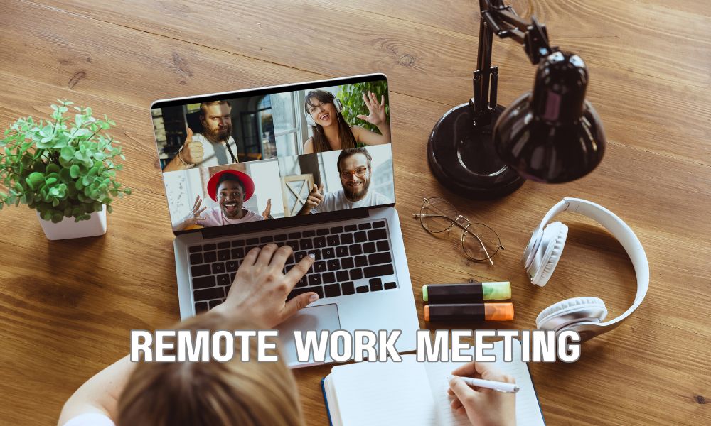 Remote Work Meeting