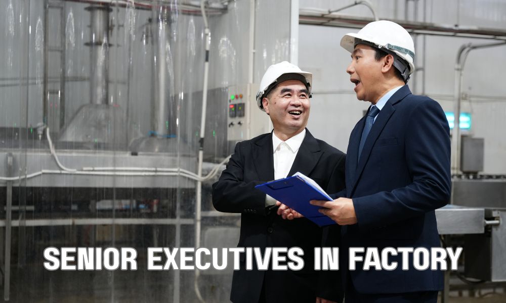 Senior Executives In Factory