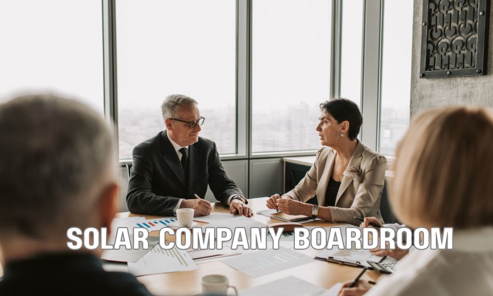 Solar Company Boardroom