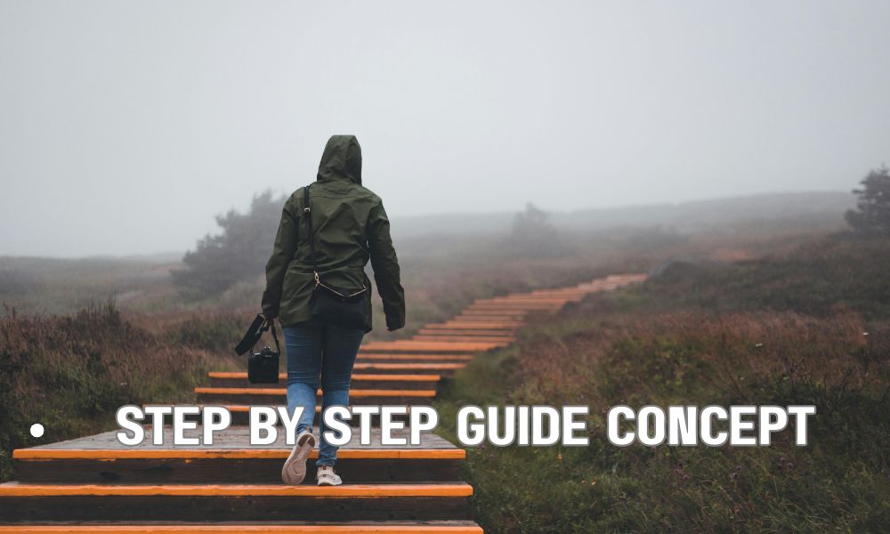 Step By Step Guide Concept