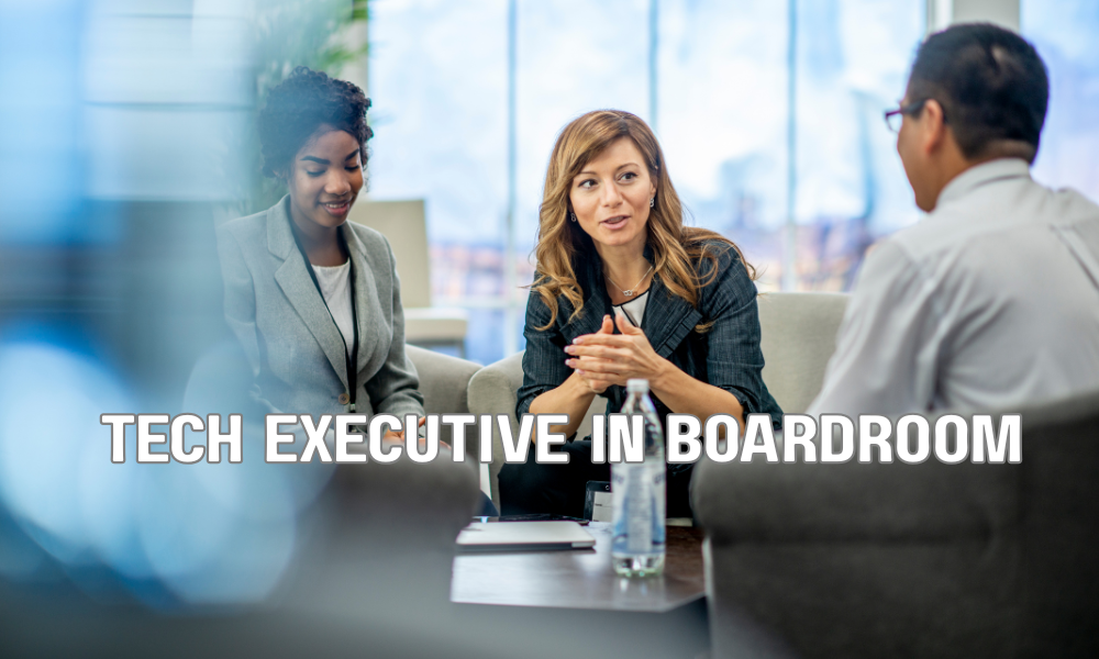 Tech Executive In Boardroom