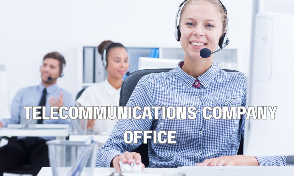 Telecommunications Company Office