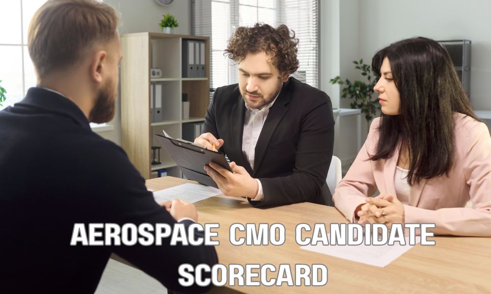 Aerospace CMO Candidate Scorecard