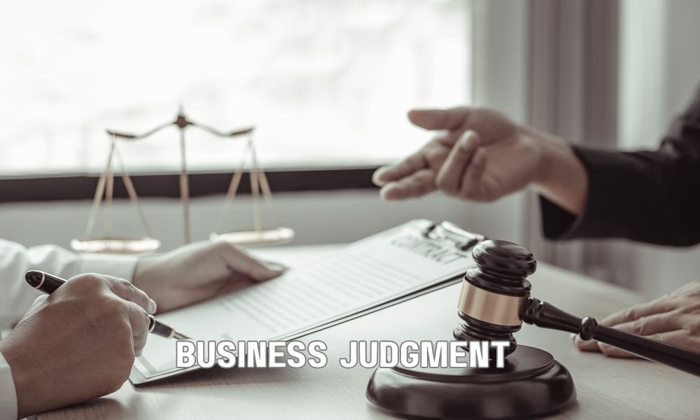 Business Judgment