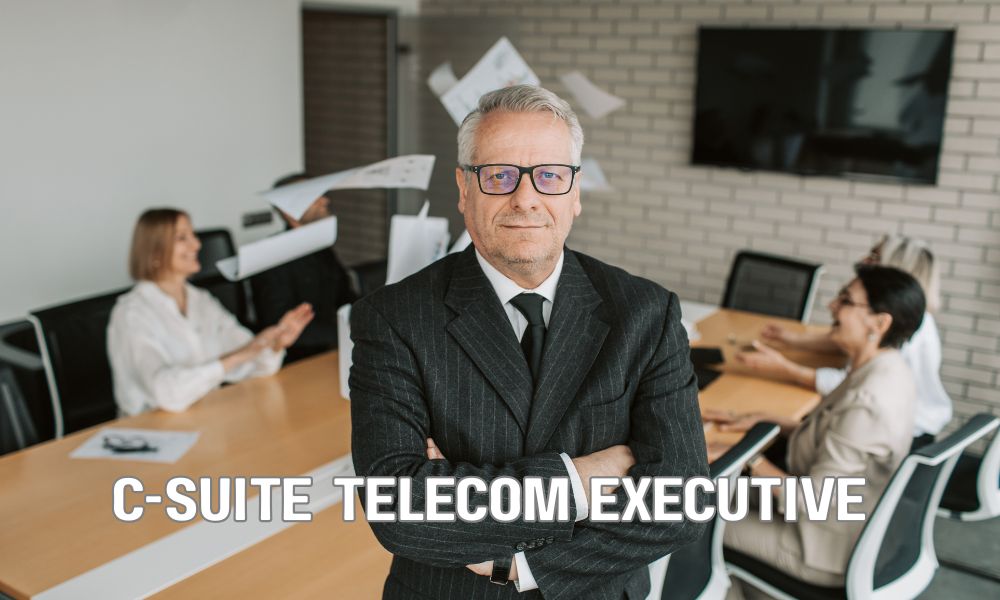C Suite Telecom Executive