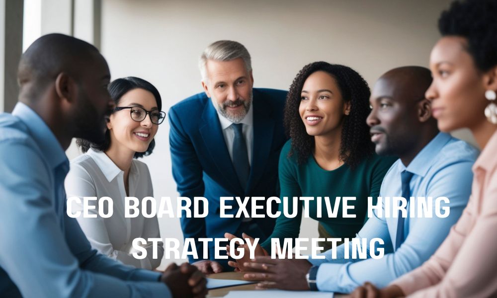 CEO Board Executive Hiring Strategy Meeting