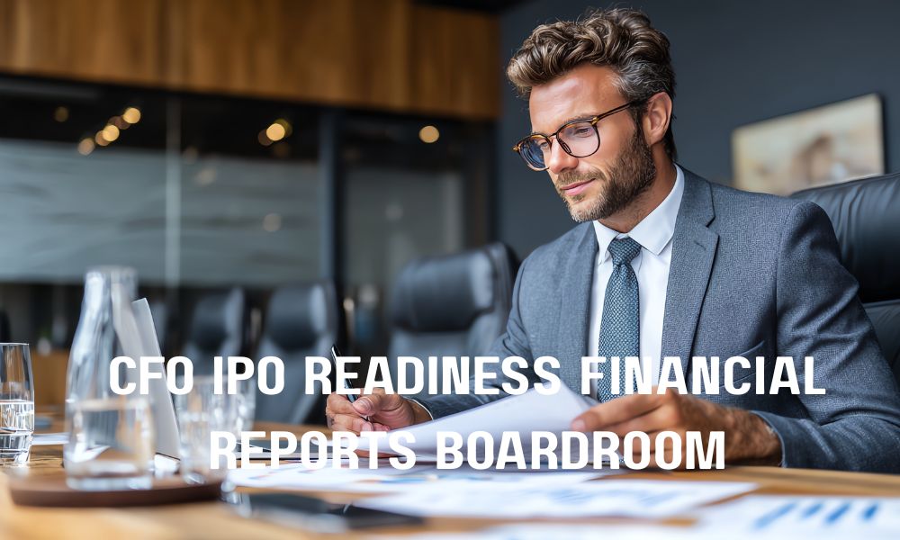 CFO IPO Readiness Financial Reports Boardroom