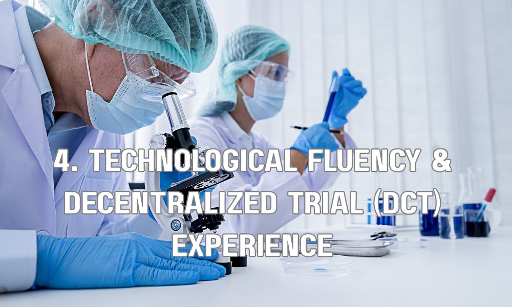 Technological Fluency Decentralized Trial DCT Experience