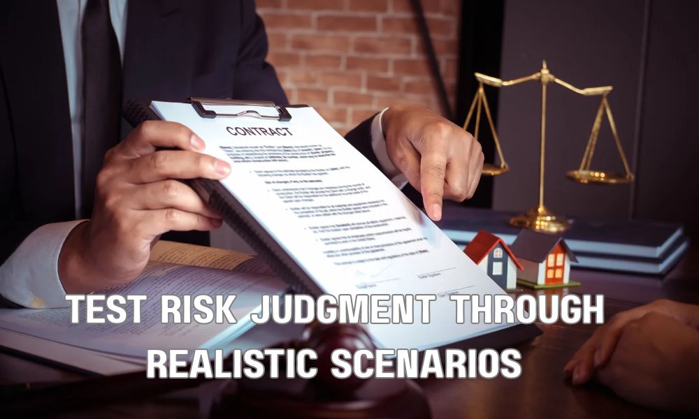 Test Risk Judgment Through Realistic Scenarios