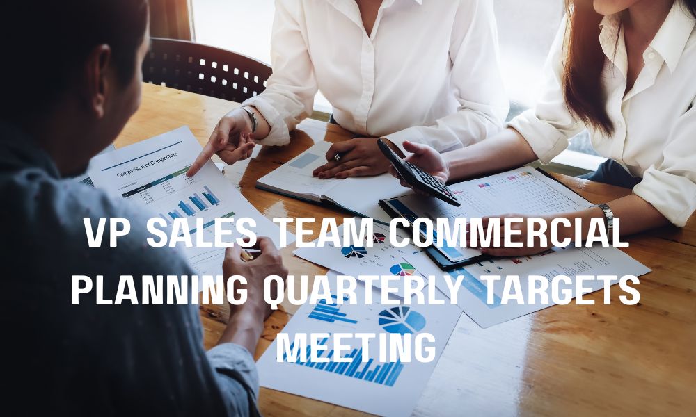 VP Sales Team Commercial Planning Quarterly Targets Meeting