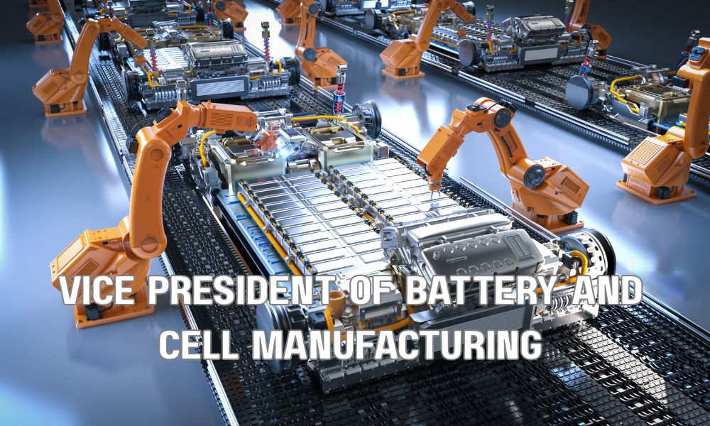 Vice President Of Battery And Cell Manufacturing